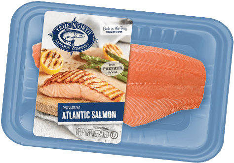 Two Ingredient Salmon - Salmon Package (500x500), Png Download
