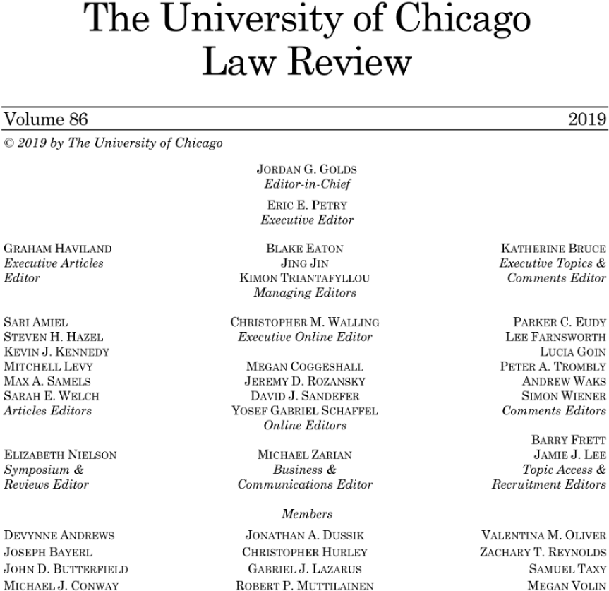 Subscribe To The University Of Chicago Law Review - Newcastle University (968x931), Png Download