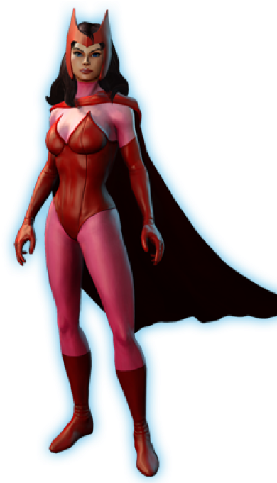 Scarlet Witch Png File - Wanda Maximoff (400x680), Png Download