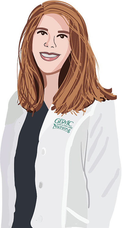 Nursing Careers - Girl (400x747), Png Download