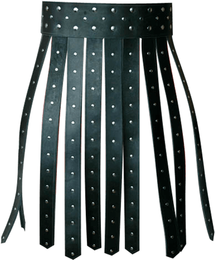 Studded War Skirt - War Skirt (555x555), Png Download
