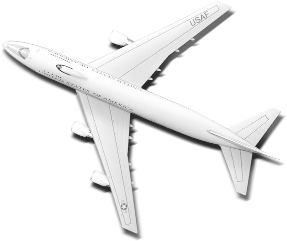 129696mel19f9 - Airplane (600x505), Png Download