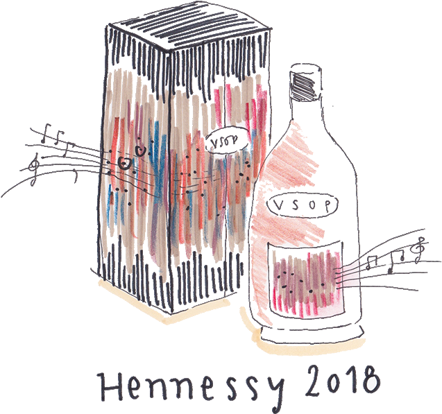 “celebration Of Mastery” For The 2017 Hennessy V - Sketch (1200x700), Png Download
