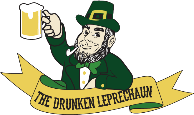 If It's Leprechauns You Seek, Take A Walk Over The - Drunk Leprechaun Png (664x400), Png Download