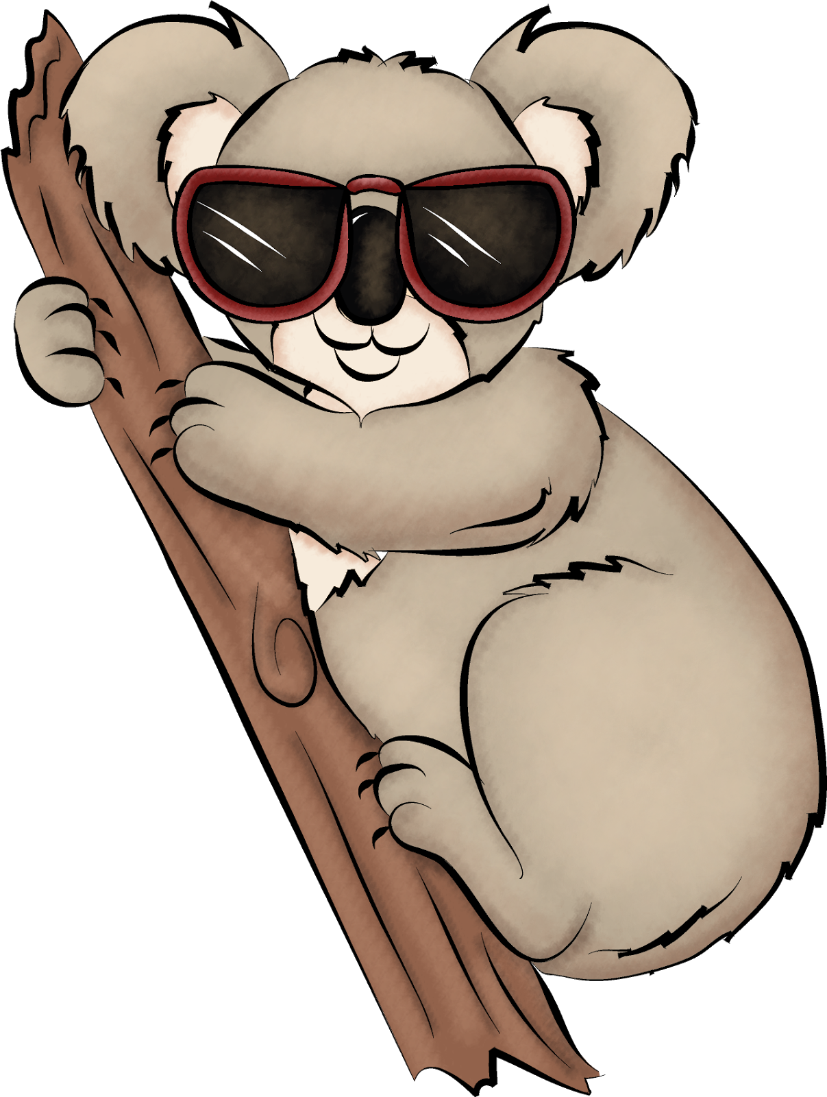5 Kbyte, V - Koala Bear Square Sticker 3" X 3" (1207x1600), Png Download
