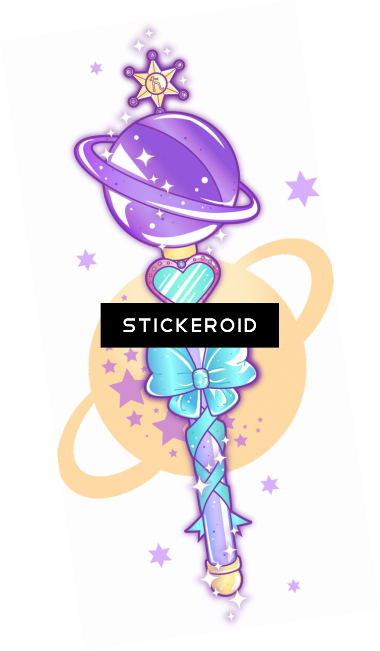Sailormoon Rod Wand - Sailor Moon Transformation Stick (767x1313), Png Download