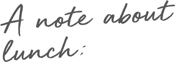 A Note About Lunch - Portable Network Graphics (640x351), Png Download