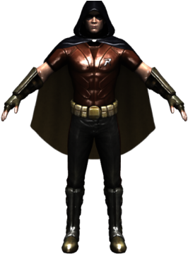 Arkham City Robin Batman Knight - Batman: Arkham (374x360), Png Download