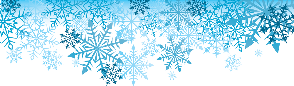 Snowflake Banner Png Download - Snowflake (1000x305), Png Download