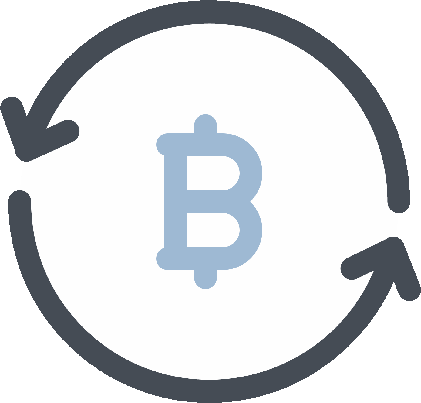 Exchange Bitcoin Icon - Portable Network Graphics (1600x1600), Png Download