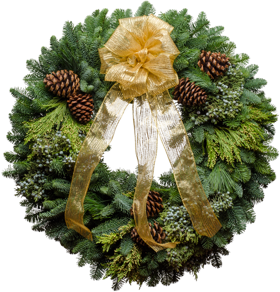 Christmas Wreath Giveaway -our Crafty Mom - พวงหรีด คริสต์มาส Png (600x600), Png Download