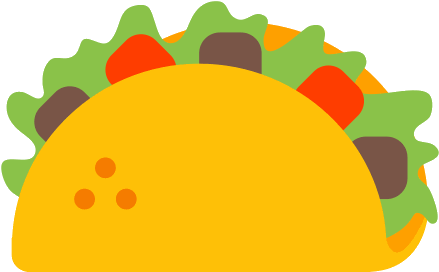 Taco Icon (500x500), Png Download