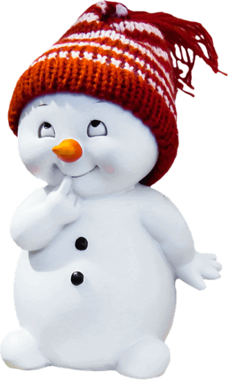 Snowman (330x550), Png Download