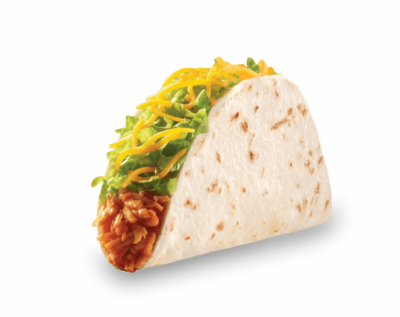 Soft Taco Chicken - Soft Taco Clip Art (400x317), Png Download