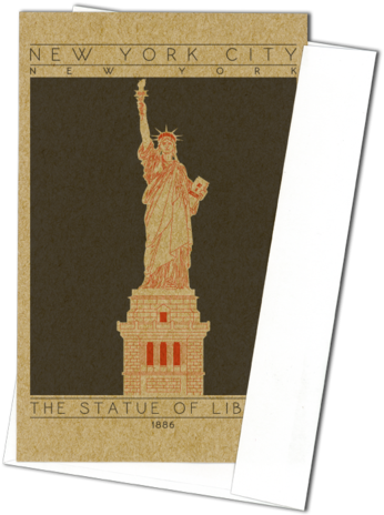 The Statue Of Liberty - Allegheny County Courthouse (383x479), Png Download