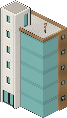 Building Is Complete - 3d Isometric Building Png (600x500), Png Download
