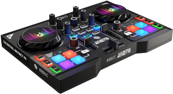 Hercules Dj Control Instinct P8 (628x338), Png Download