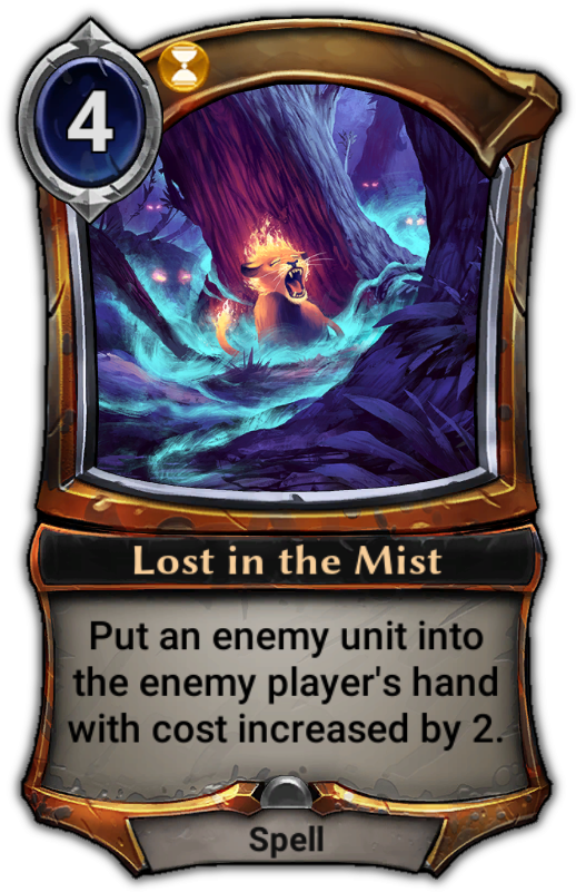 Lost In The Mist - Ancient Lore Eternal (529x801), Png Download