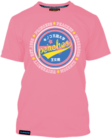 Picture Of Mushroom Kingdom Peach Crew Short Sleeve - Champion Women's Peach Crew Neck Sweatshirt (550x550), Png Download