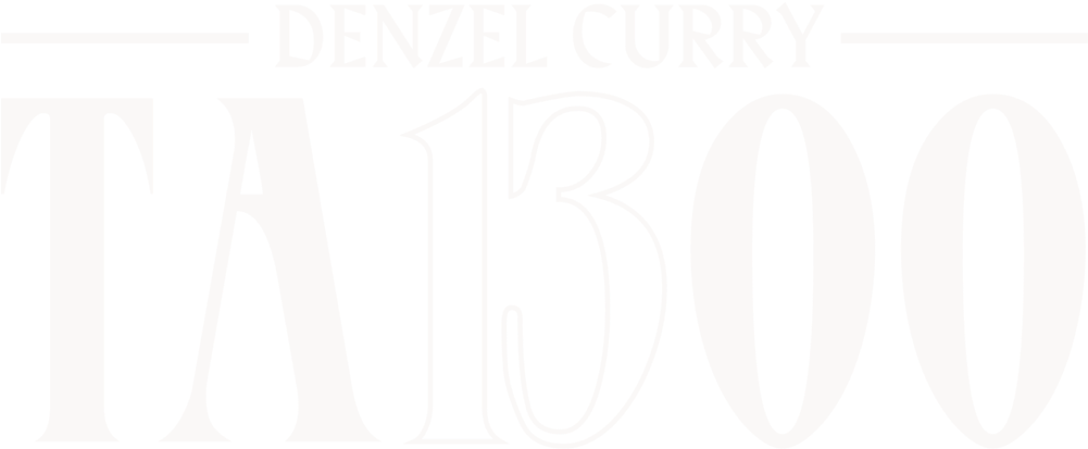 Header Logo White - Denzel Curry (1000x491), Png Download