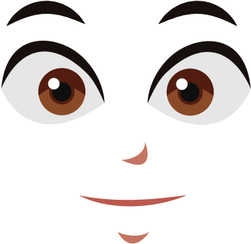 Anime Face Images Galleries With Bite - Face (550x550), Png Download