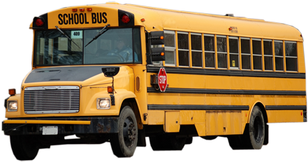 School Bus Png (445x355), Png Download