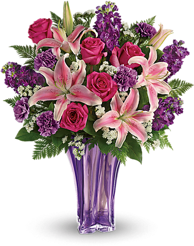 Alternative Views - - Nice Flower Arrangements For Mom (400x500), Png Download
