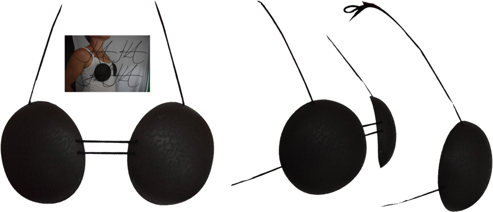 Coconut Bra Png Jpg Stock - Crop Top (1024x459), Png Download