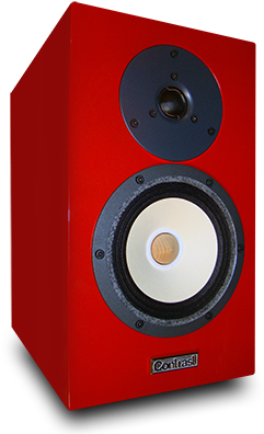 Contrast Audio Model One As3 Reference Speakers - One Speaker (500x400), Png Download