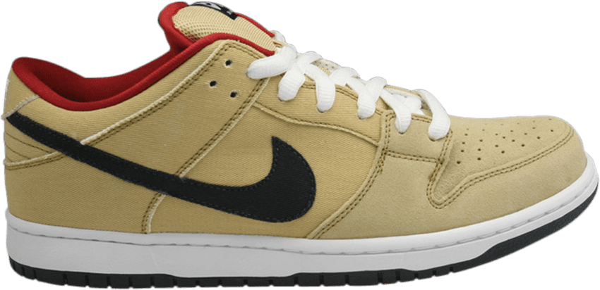 Dunk Low Pro Sb 'gold Dust' - Sneakers (850x412), Png Download