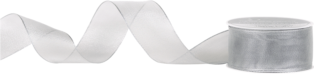 Sheet Silver Ribbon - Ribbon (1000x1000), Png Download
