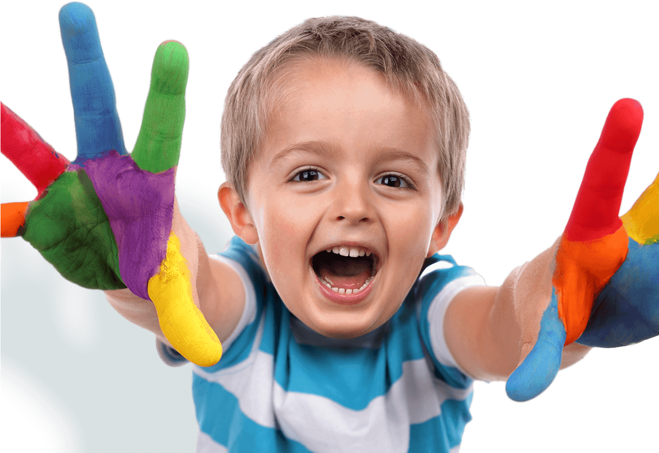 Kids Klubs About Us Page Banner Photo, Boy With Hands - Can Touch (1300x900), Png Download