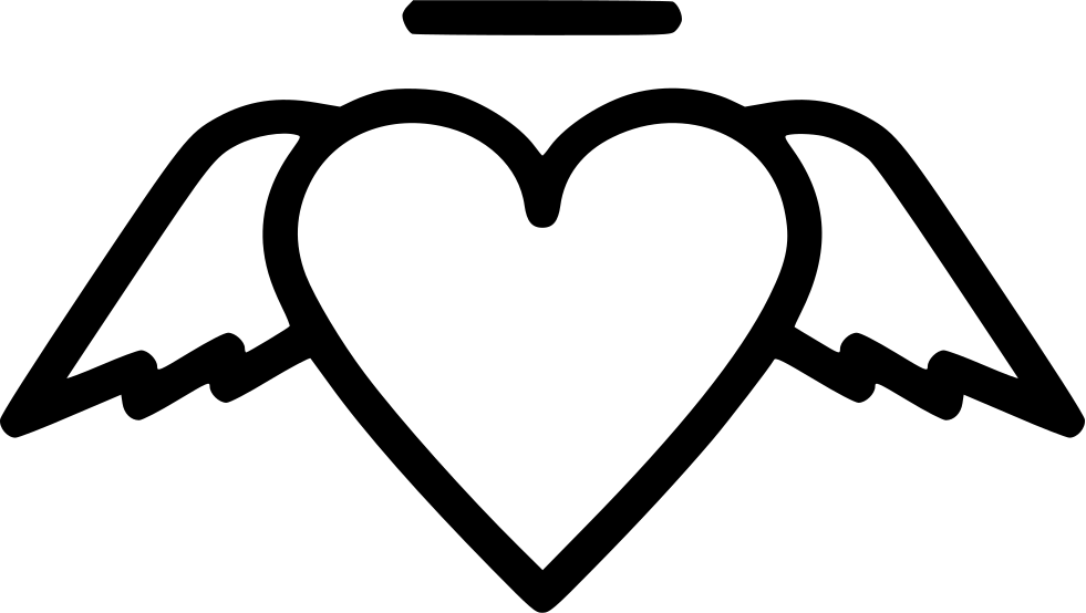 Angel Cupid Heart Day Comments - Spirit Icon (981x554), Png Download