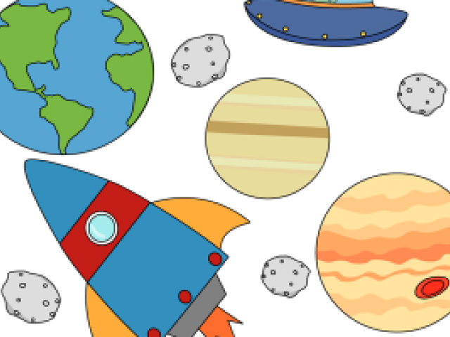 Planets Clipart Kid Png - Clip Art (640x480), Png Download