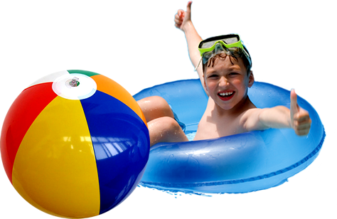 Person In Pool Png (474x308), Png Download