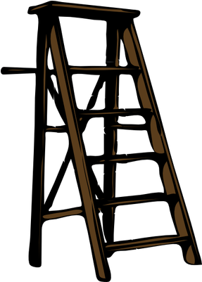 Step Ladder Clip Art (400x400), Png Download