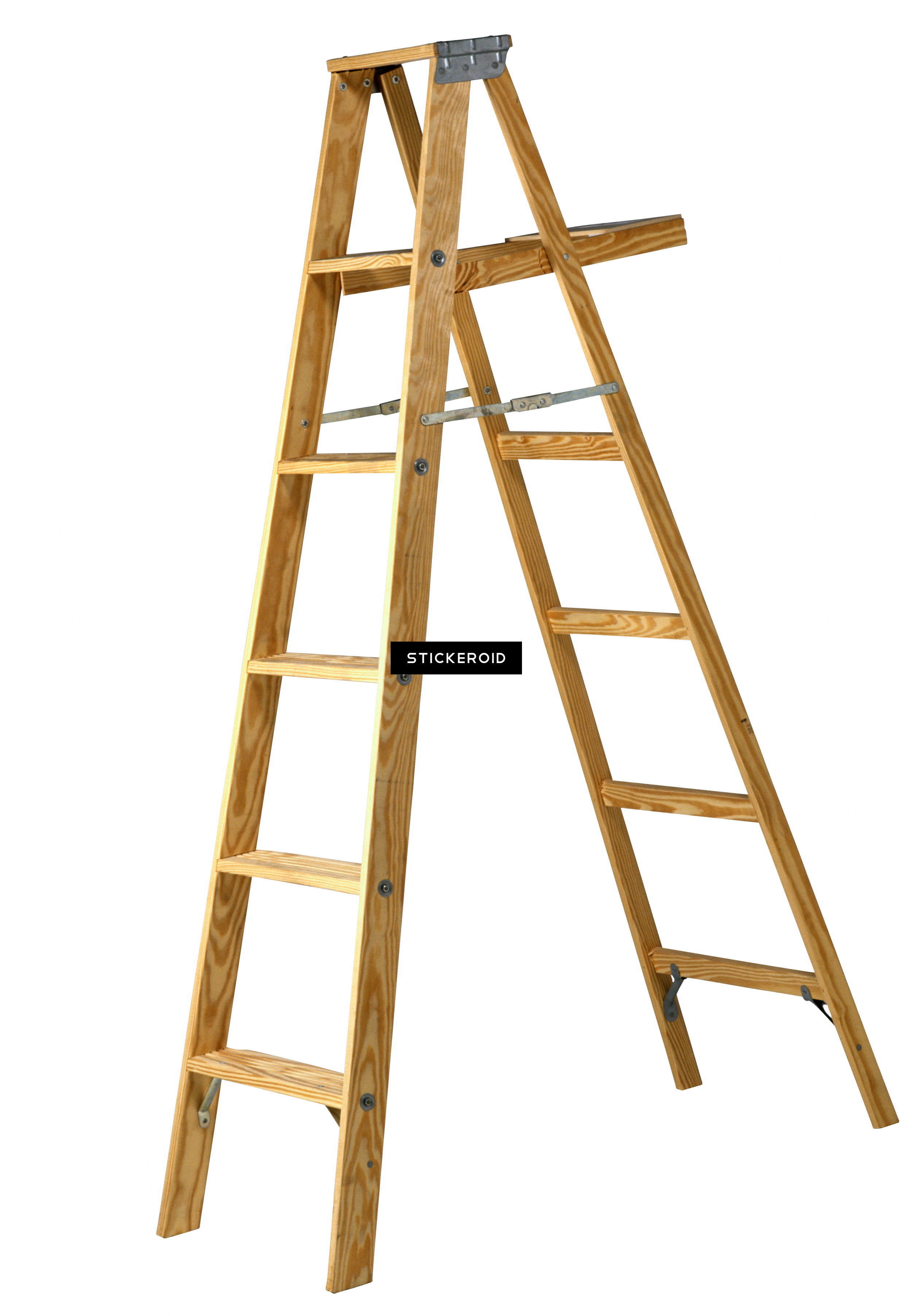 Step Ladder - Transparent Background Ladder Clipart Png (2503x3608), Png Download