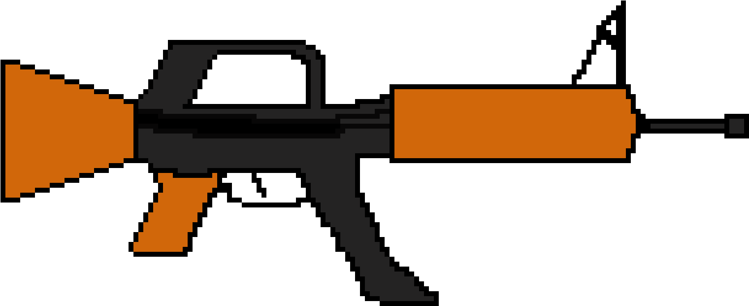 Ak - Assault Rifle (1620x740), Png Download