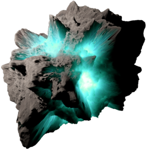 Logo Transparent Png - Asteroid Transparent (400x400), Png Download