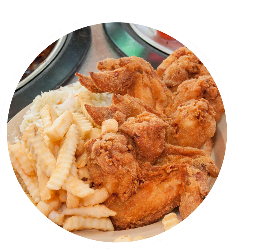 08 Sep Award Winning Fried Chicken Web - Fish And Chips (900x923), Png Download