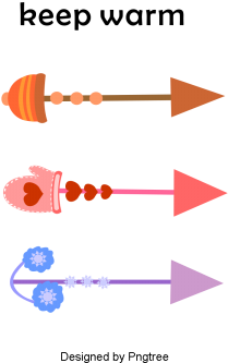 Simple Cartoon Hand Painted Direction Arrow, Concise, - Cartoon (360x360), Png Download