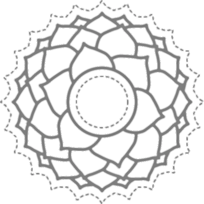 Wisdom Symbolical Geometrical Graphics Also Known As - Chakra Sahasrara (666x666), Png Download