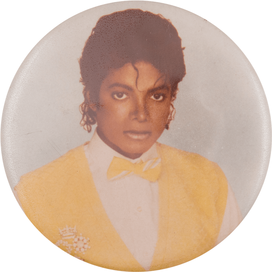 Michael Jackson Music Button Museum - Michael Jackson (1000x984), Png Download