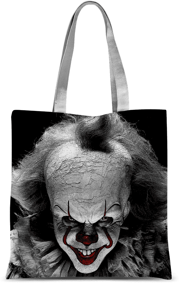 Pennywise Face ﻿classic Sublimation Tote Bag - 2017 Pennywise Clown Room (1024x1024), Png Download
