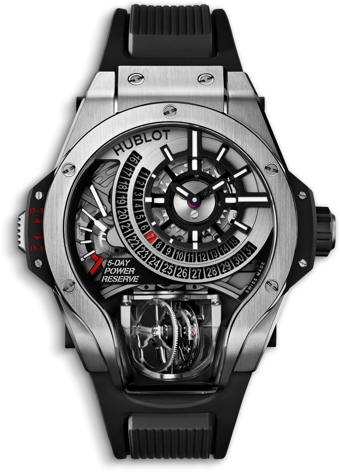 Mp Mp 09 Tourbillon Bi Axis Titanium - Hublot Mp 09 (1000x1000), Png Download