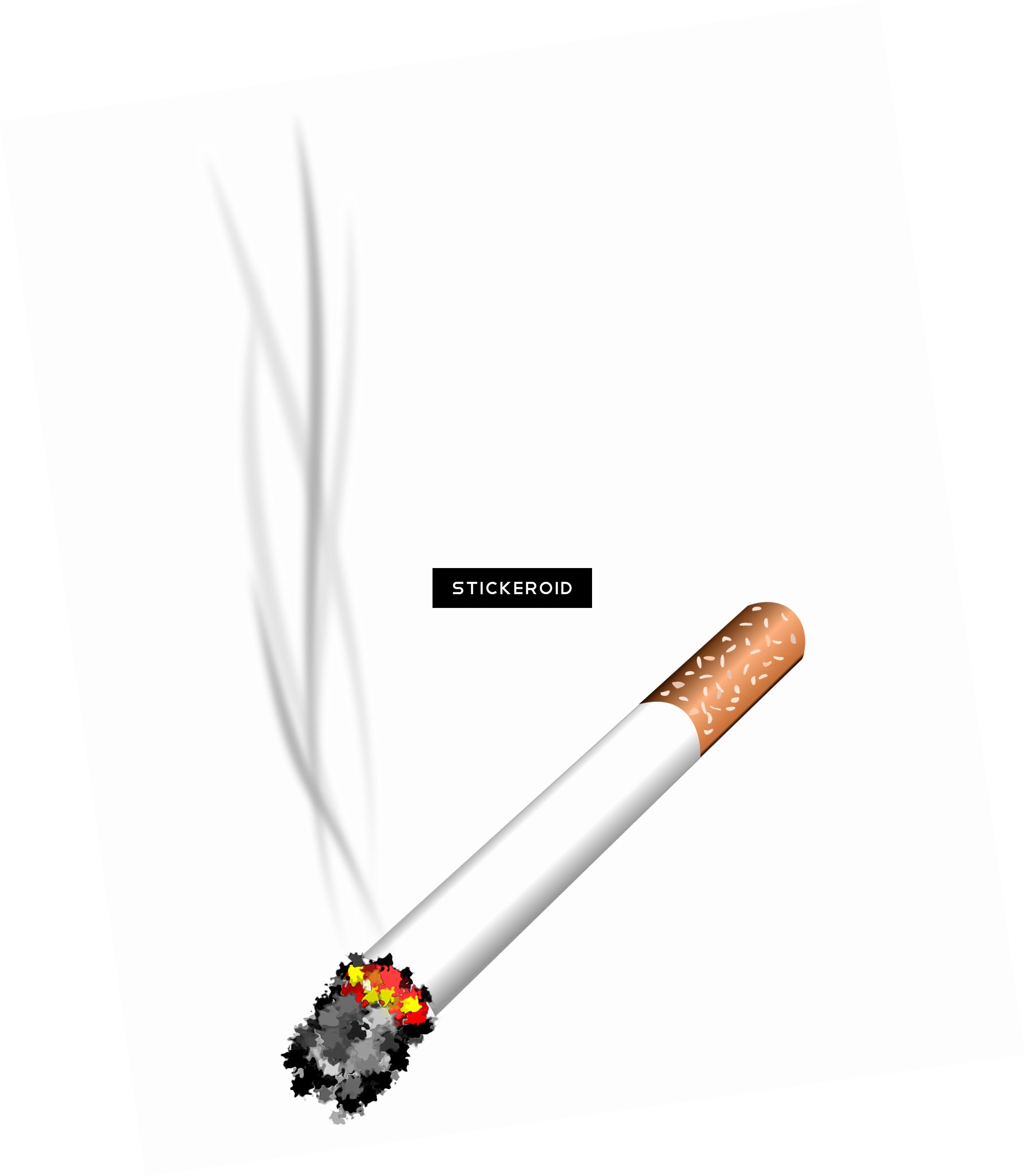 Cigarette Smoke (2313x2654), Png Download