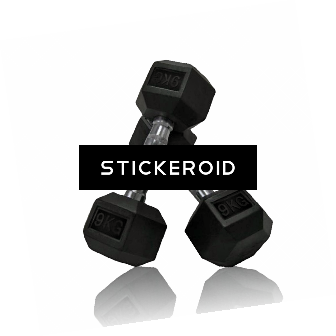 Hantels Dumbbell Hantel Sport - Dumbbell (676x677), Png Download