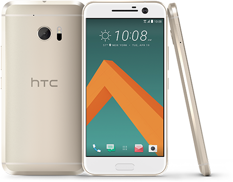 Https - //www - Techwelike - Com/wp 10 Us Topaz Gold - Htc 10 (32gb 4g Lte) Mobile Phone (498x400), Png Download