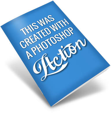 Simple Photoshop Actions - Book Cover (500x404), Png Download
