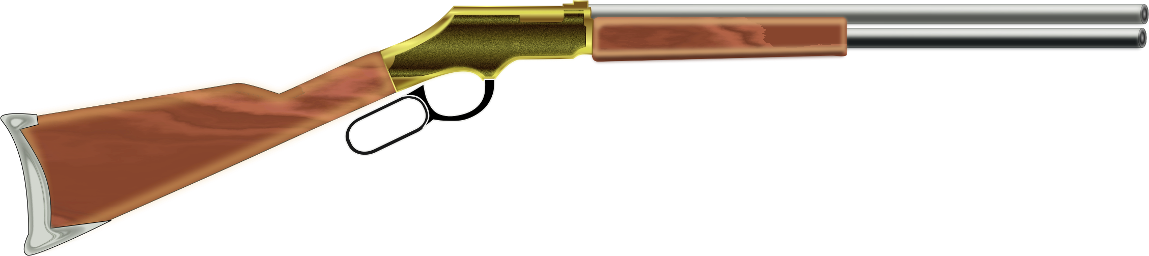 This Free Icons Png Design Of Shotgun Template - Clipart Shot Gun (2257x503), Png Download